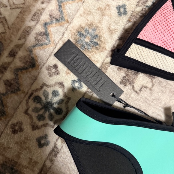 Triangl Swimwear Pink and Mint Bikini - Picture 4 of 6